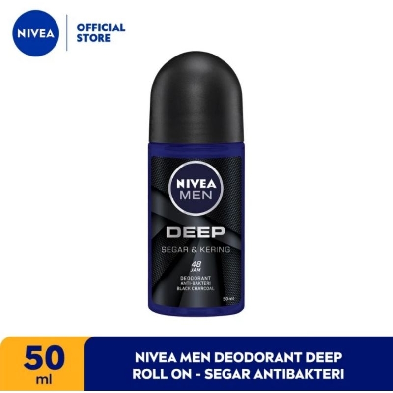 NIVEA MEN Deodorant Deep Roll On 50ml