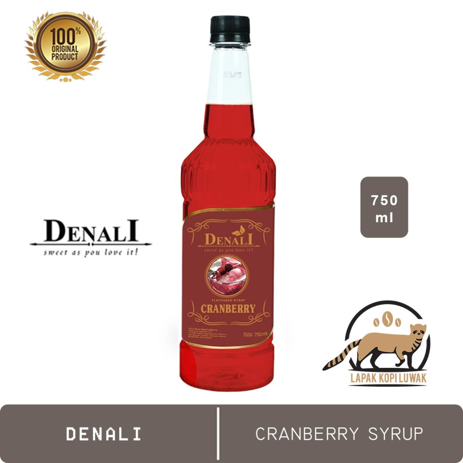 

Denali Syrup rasa Cranberry