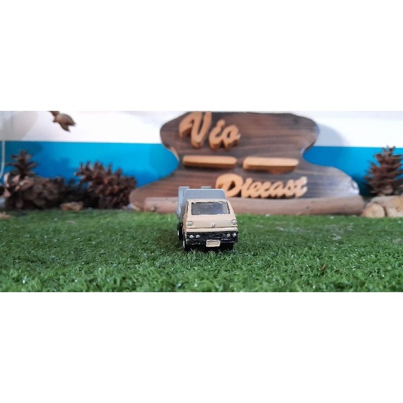 Diecast Miniatur truk towing