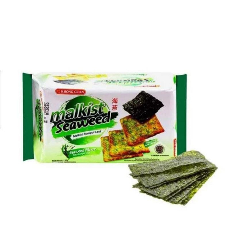 

Khong Guan Malkist Rasa Rumput Laut 135 gr