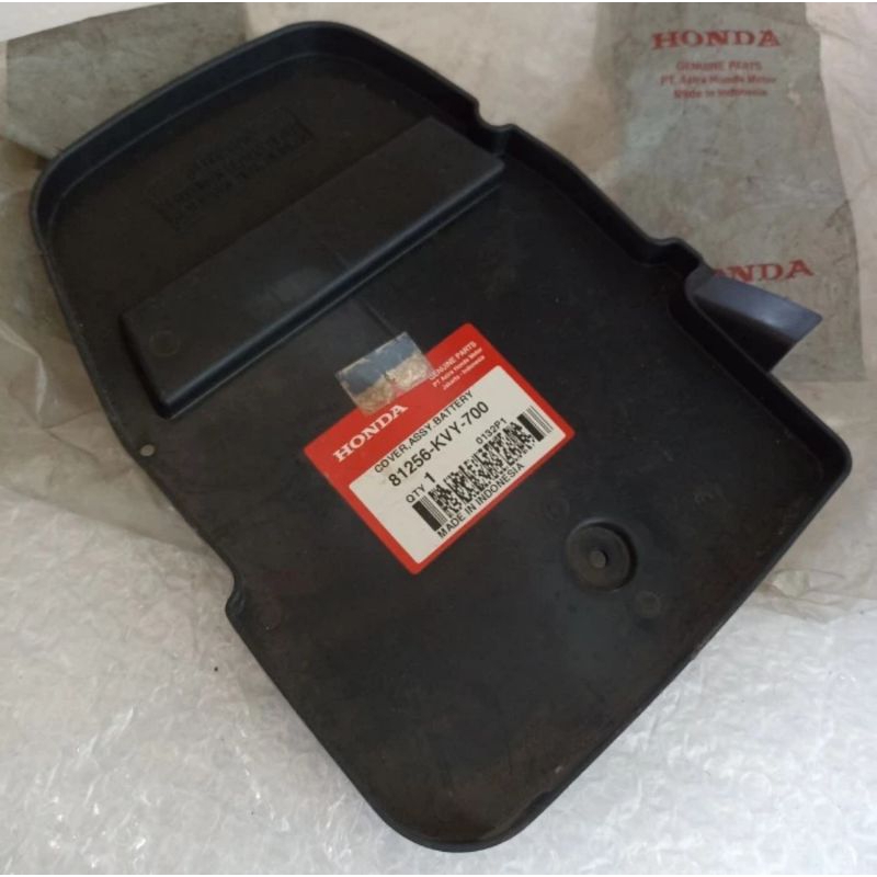 COVER TUTUP ACCU AKI BATEREI/BATTERY HONDA BEAT KARBU CARBU ORI AHM KARBURATOR CARBURATOR