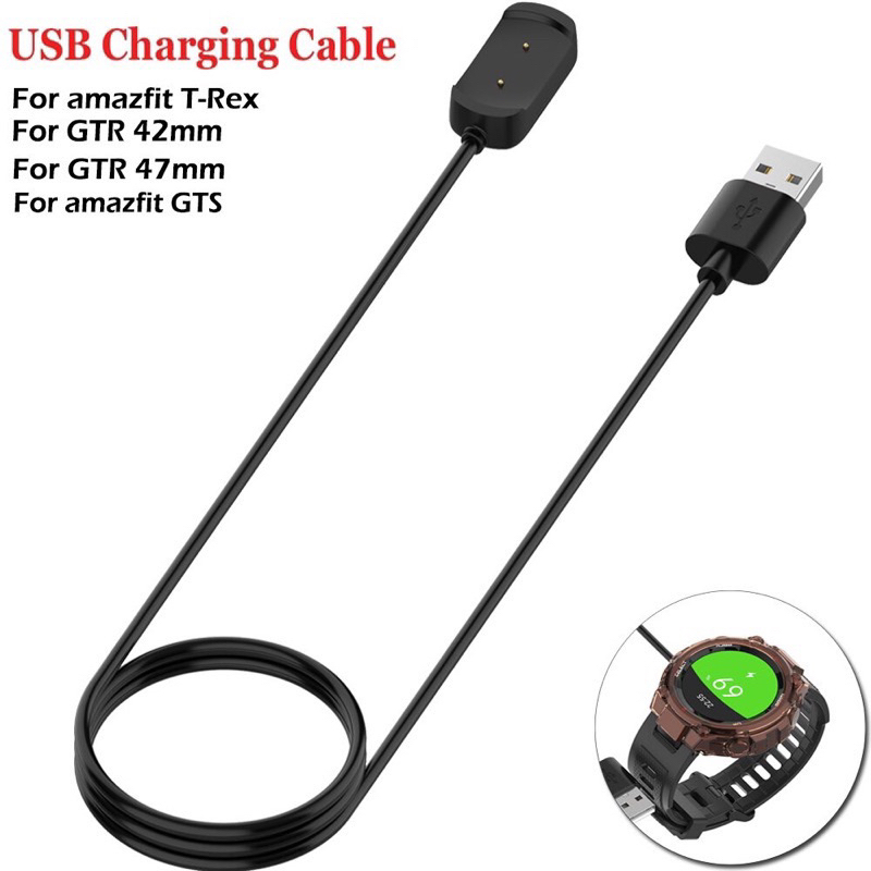 Charger Jam tangan Snart Watch Amazfit T Rex GTR 42mm GTR 47mm Amazfit GTS