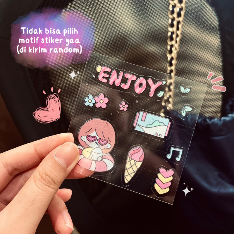 

Stiker (Motif Random) ISI 10 PCS
