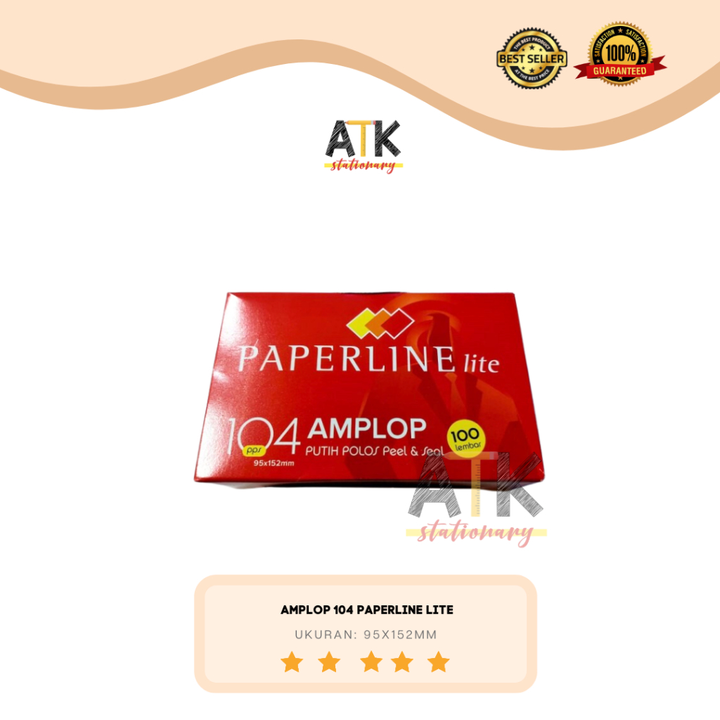 

NEW Amplop 104 Paperline LITE Putih Murah atk
