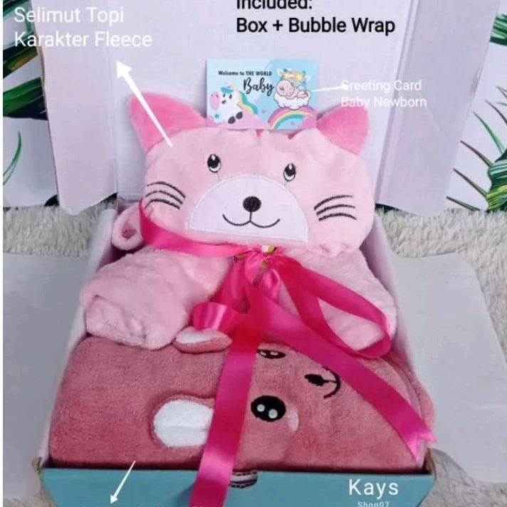 COD - Hampers Bayi Kado Hadiah Bayi Newborn Selimut Handuk