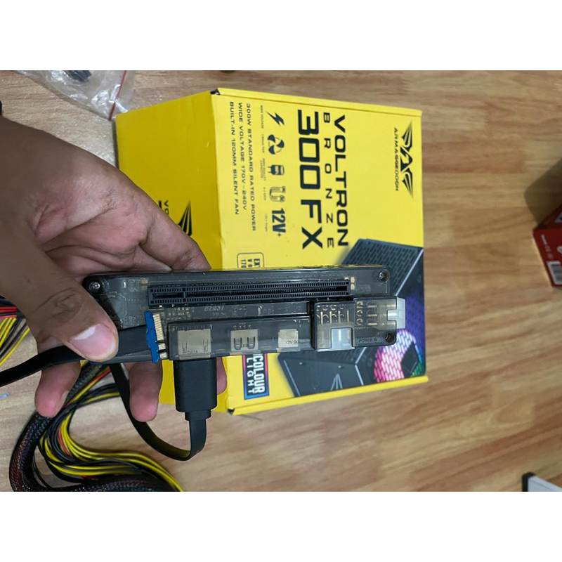Exp gdc beast 8.5 ngff + psu armageddon 300fx + adaptor power