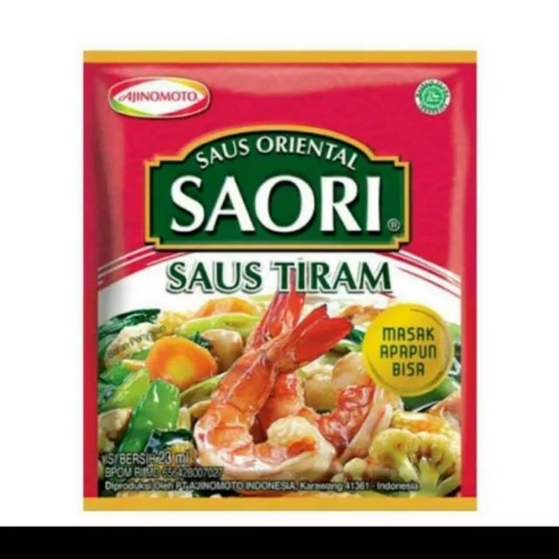 

SAORI SAUS TIRAM AJINOMOTO 22ML ISI 10 SACHET