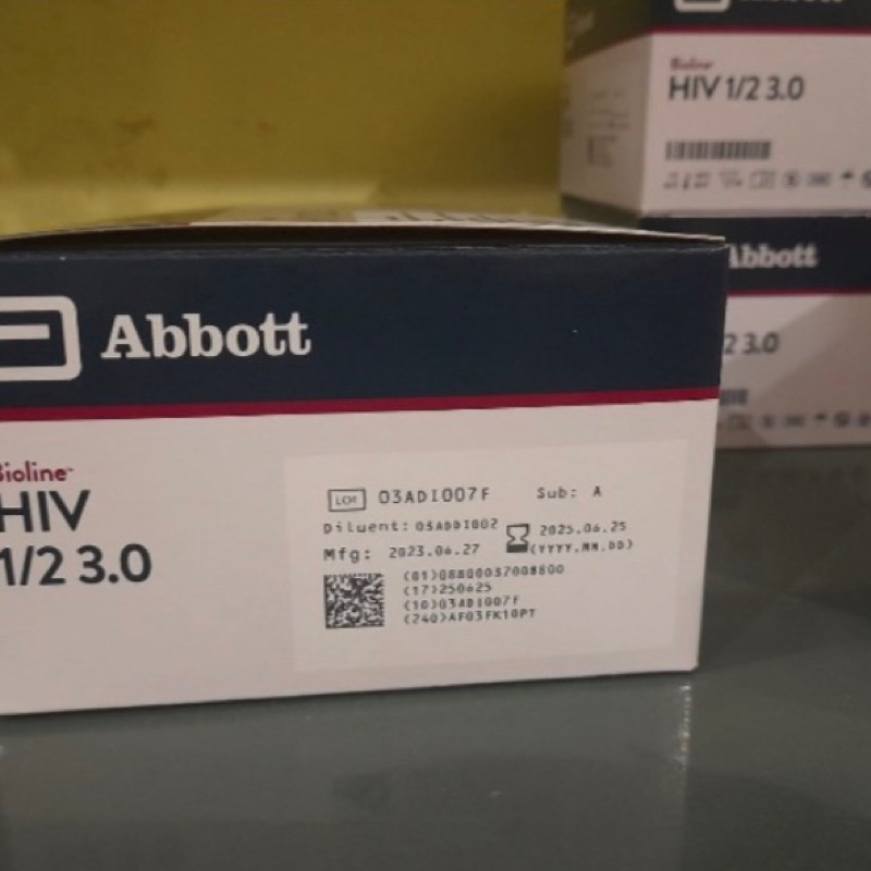 Test HIV 1/2 Abbott Bioline Alat Tes Isi 30