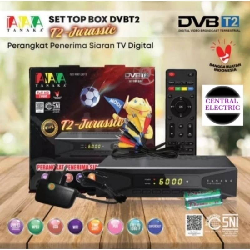 SET TOP BOX DIGITAL TANAKA DVB T2