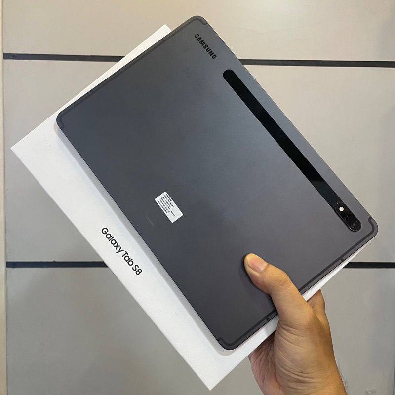 samsung tab s8 wifi only ram 8/128gb second bekas mulus fullset original resmi