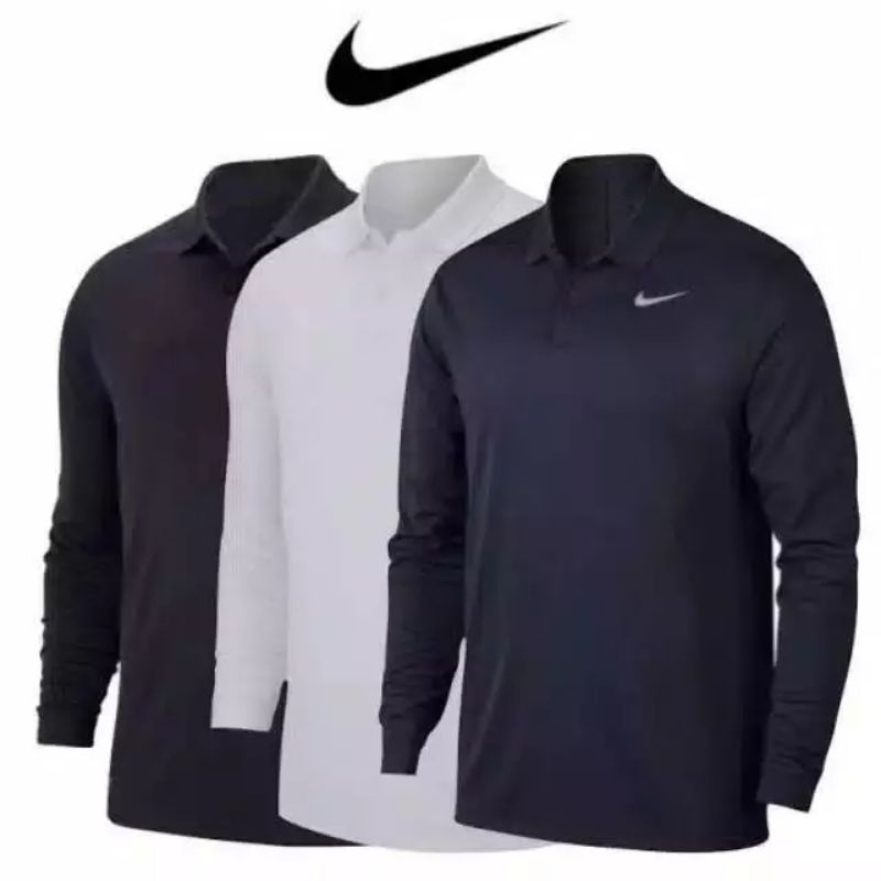 Tshirt - Polo Shirt - Polo Long Sleeve Shirt - Kaos Kerah Lengan Panjang - Baju Kerah Lengan Panjang