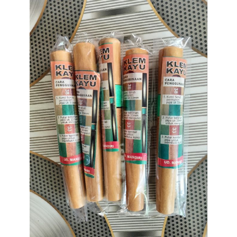 klem kayu putar pipa egrek (33 ke 38)