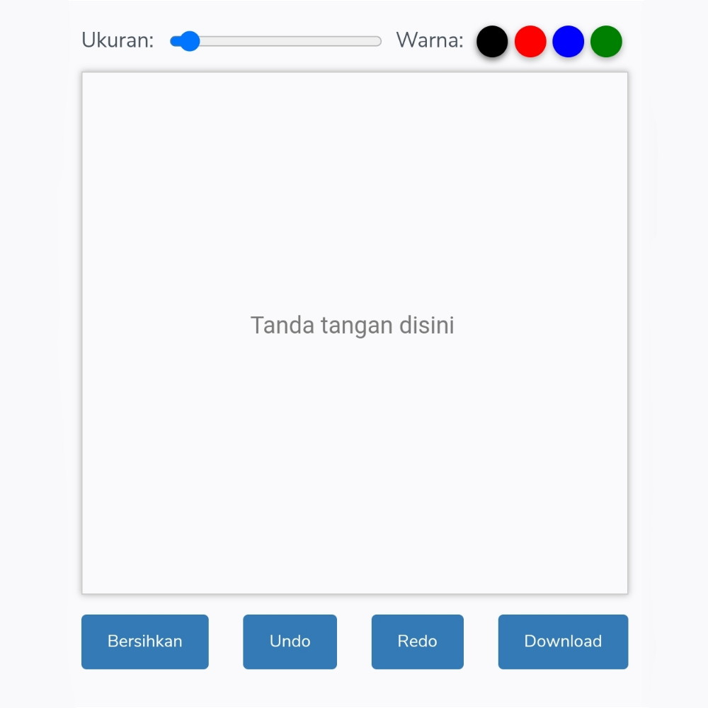 Script tanda tangan digital