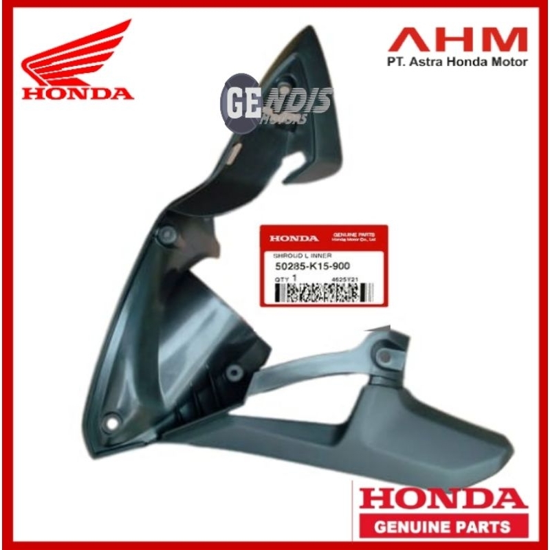 50285 K15 900 shroud L Inner sayap tangki fairing dalam KIRI CB 150 R old lama bohlam ORI AHM
