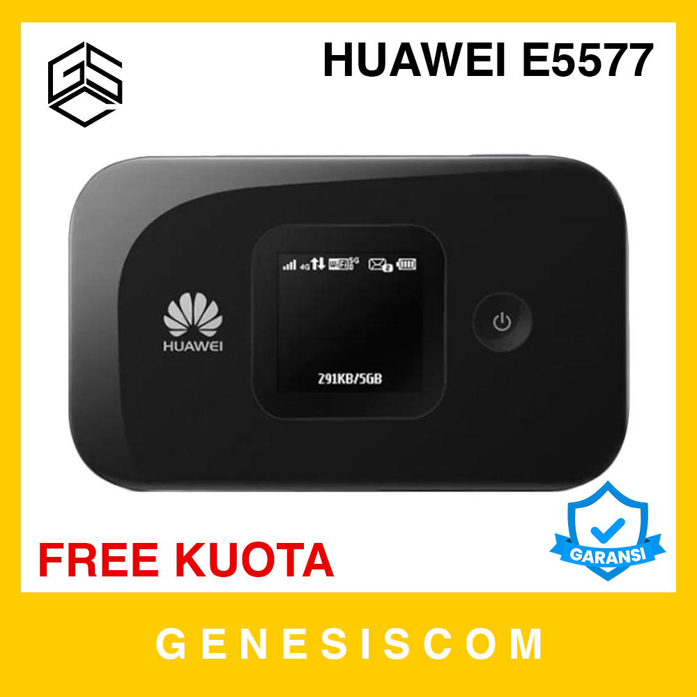 Modem Wifi HUAWEI E5577 4G LTE MIFI Portable Hotspot Mini Wireless Internet - FREE KUOTA