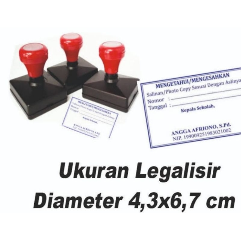 

stempel flash legalisir / stempel flash panjang / besar