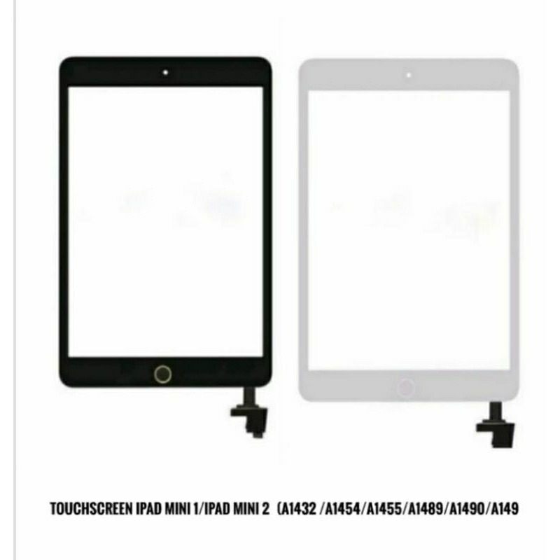 GLASS TOUCHSCREEN TAB IPAD MINI 2 / IPAD MINI 1 (A1432/1454/A1455)