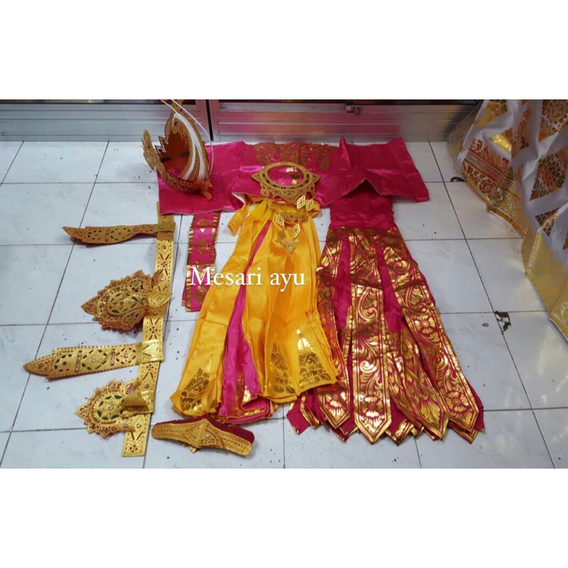 Kostum Cendrawasih Satin