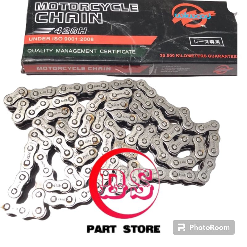 RANTAI RANTE WILWOOD HITAM 420H - 108 L ( VEGA ZR / JUPITER ZX ZR 115 ROBOT / VEGA FORCE 4T / KARISM