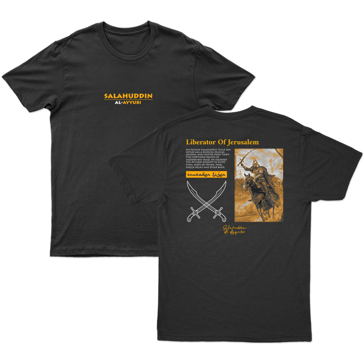 Kaos Dakwah Islami Streetwear Murah Salahuddin AL Ayyubi