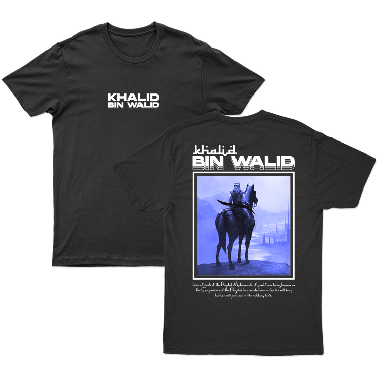 Kaos Dakwah Islami Streetwear Murah Khalid Bin Walid