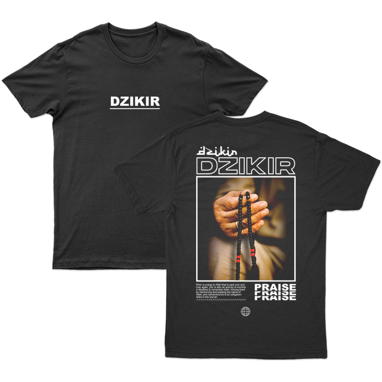 Kaos Dakwah Islami Streetwear Murah Dzikir