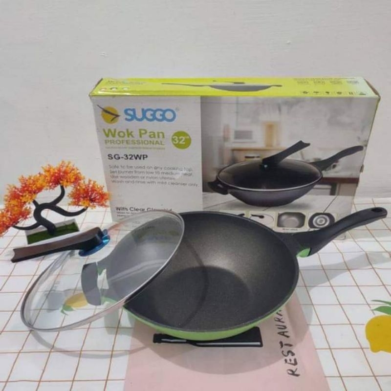 SUGGO WOK PAN PROFESIONAL 32 CM SG-32 WP