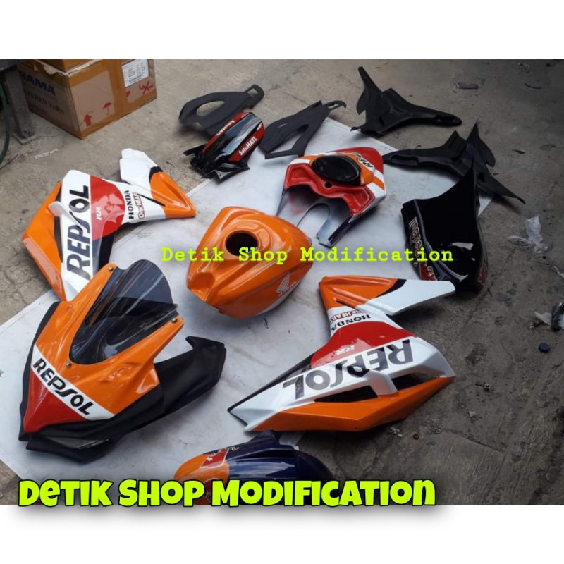 CBR150R FACELIFT BODI CBR150R FACELIFT MODEL CBR250RR FAIRING CBR COVER TANGKI CBR150R BODI BELAKANG