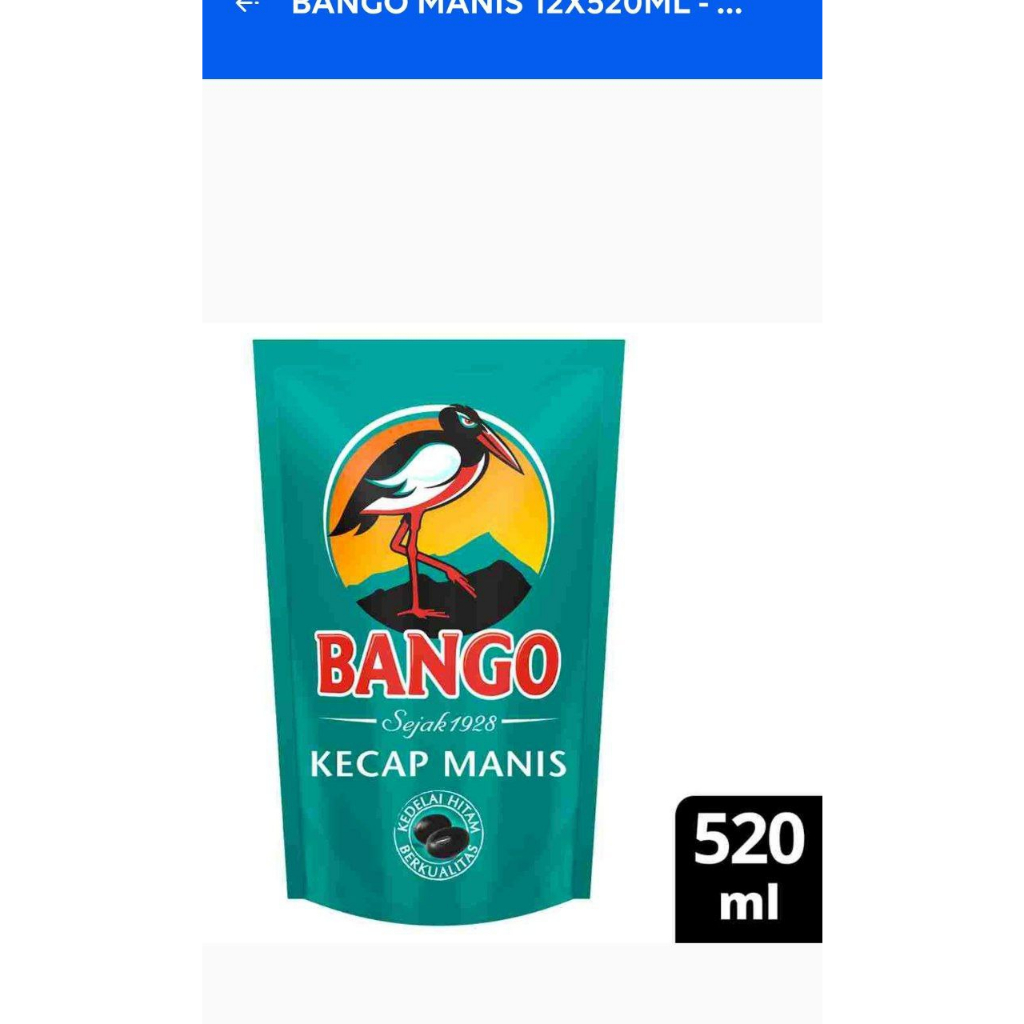 

Kecap Bango 520ML