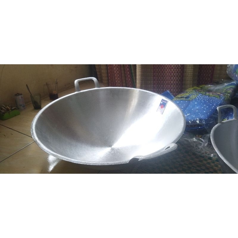 Wajan penggorengan jumbo no 26 Kuwali Katel Alumunium Jumbo