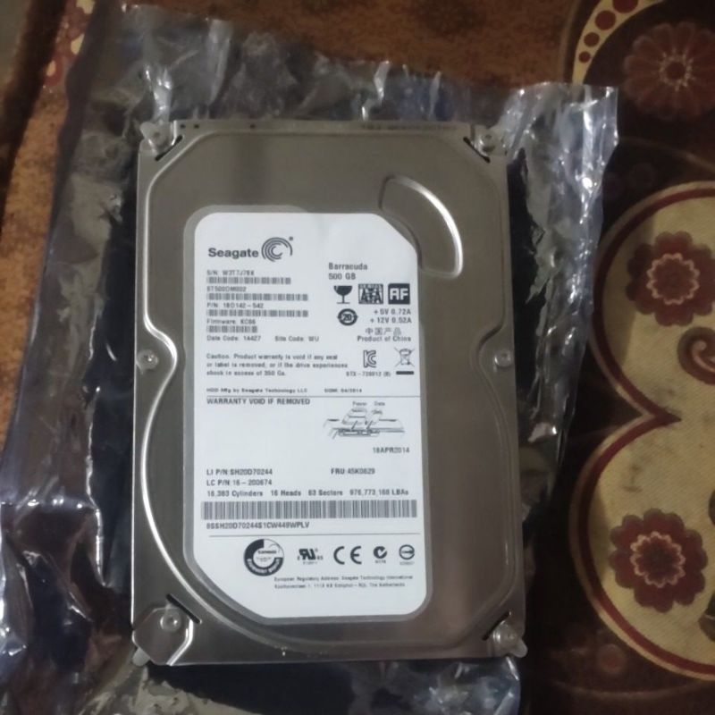 hardisk 3,5 500 gb full game ps4 hen