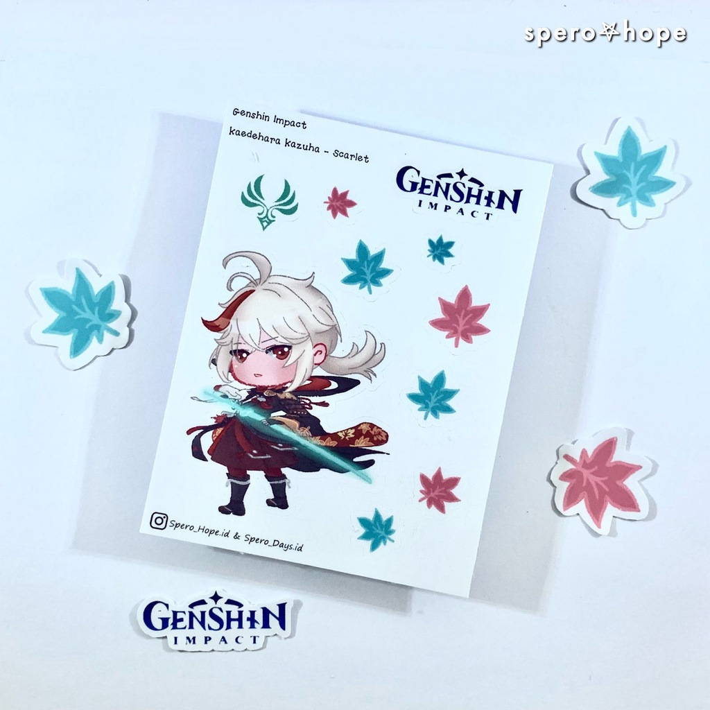 

SPEROHOPE - #GISS Cute Aesthetic Sticker Laptop Sticker Sheet Genshin Impact DIY Diary Sticker Jurnal BUJO Planner Deco Stiker Hias Stiker Laptop Sticker genshin impact / Stiker Anime / Stiker tumblr / stiker unik / Planner / Notebook / Jurnal / Scrapbook