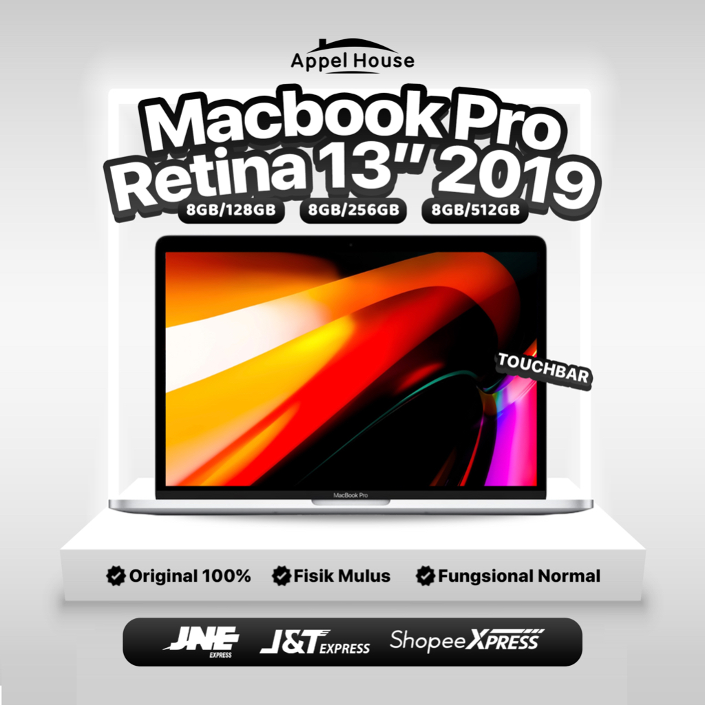 MACBOOK PRO RETINA 13inch 2019 TOUCHBAR (i5 1,4GHz/2,4GHz/ i7 2,8GHz) SECOND UNIT