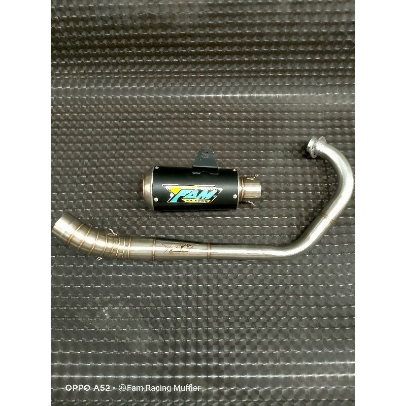 Knalpot Fam MX FFA Satria Fu Porting Bore Up 155cc - 250cc