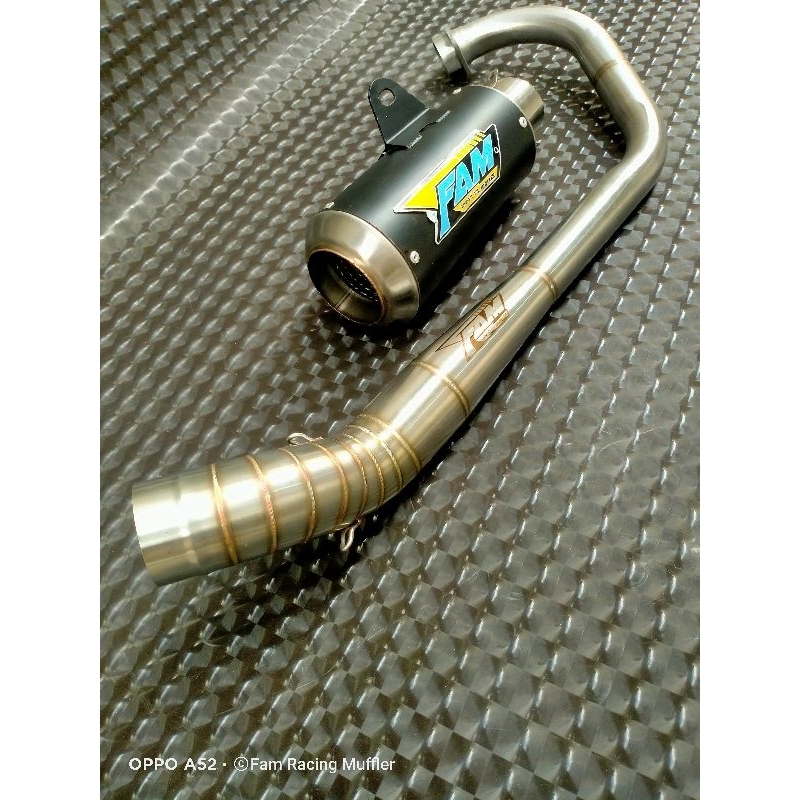 KNALPOT FU KARBU PORTING BORE FU WUNGKUL 155CC 200CC