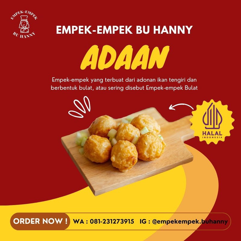 

EMPEK-EMPEK ADAAN isi 10 pcs - ASLI Resep Kuno Bangka Belitung