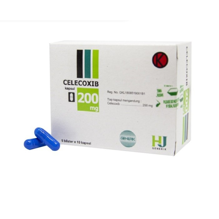 CELECOXIB GENERIK NULAB 200 MG 1 STRIP @ 10 KAPSUL