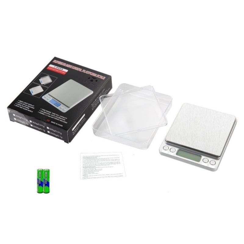 New Timbangan Emas 0.1Gram/3Kg/Timbangan Dapur Digital