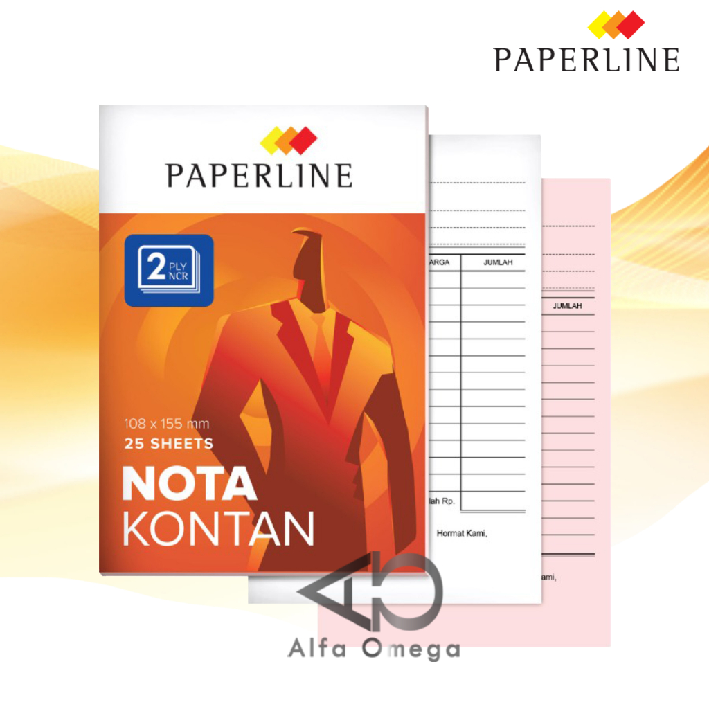 

Buku Nota Kontan Bon Kecil Paperline Rangkap 2 ply NCR