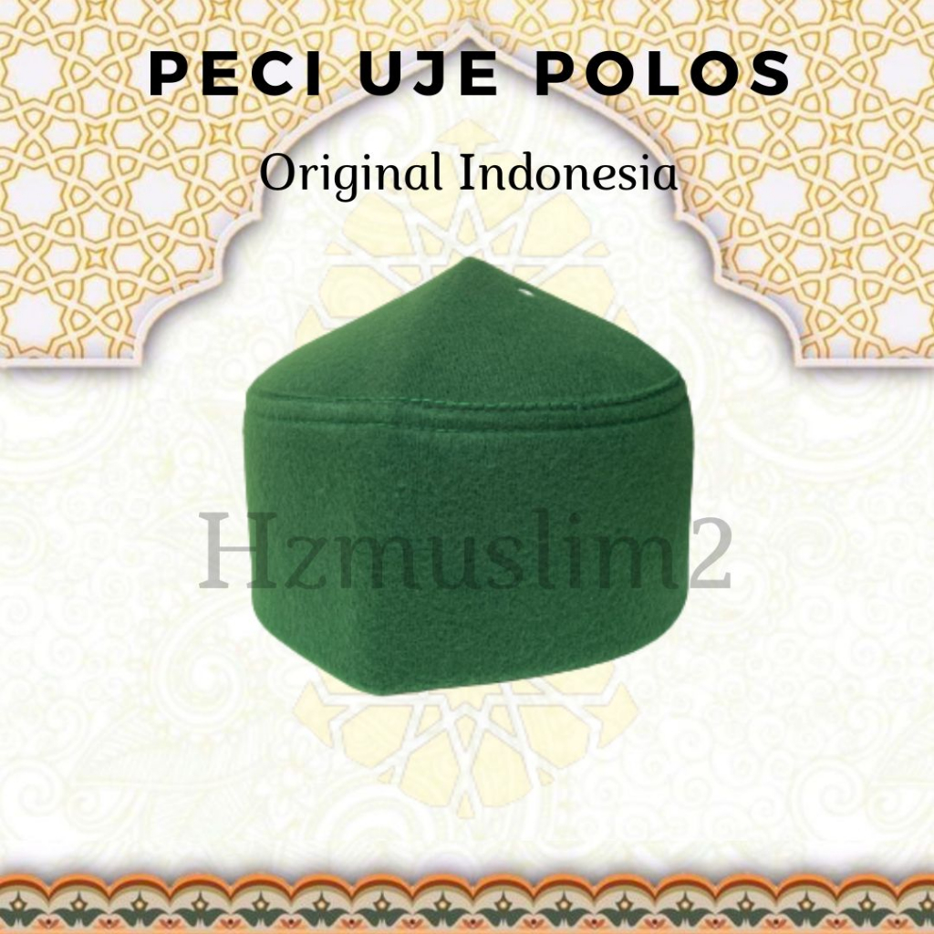 Peci Uje Peci Bludru Peci Uje Polos songko Kopyah TERMURAH