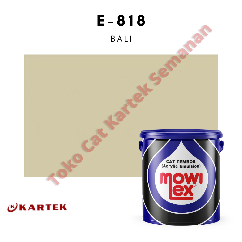 MOWILEX EMULSION INTERIOR E-818 BALI (2.5 liter)