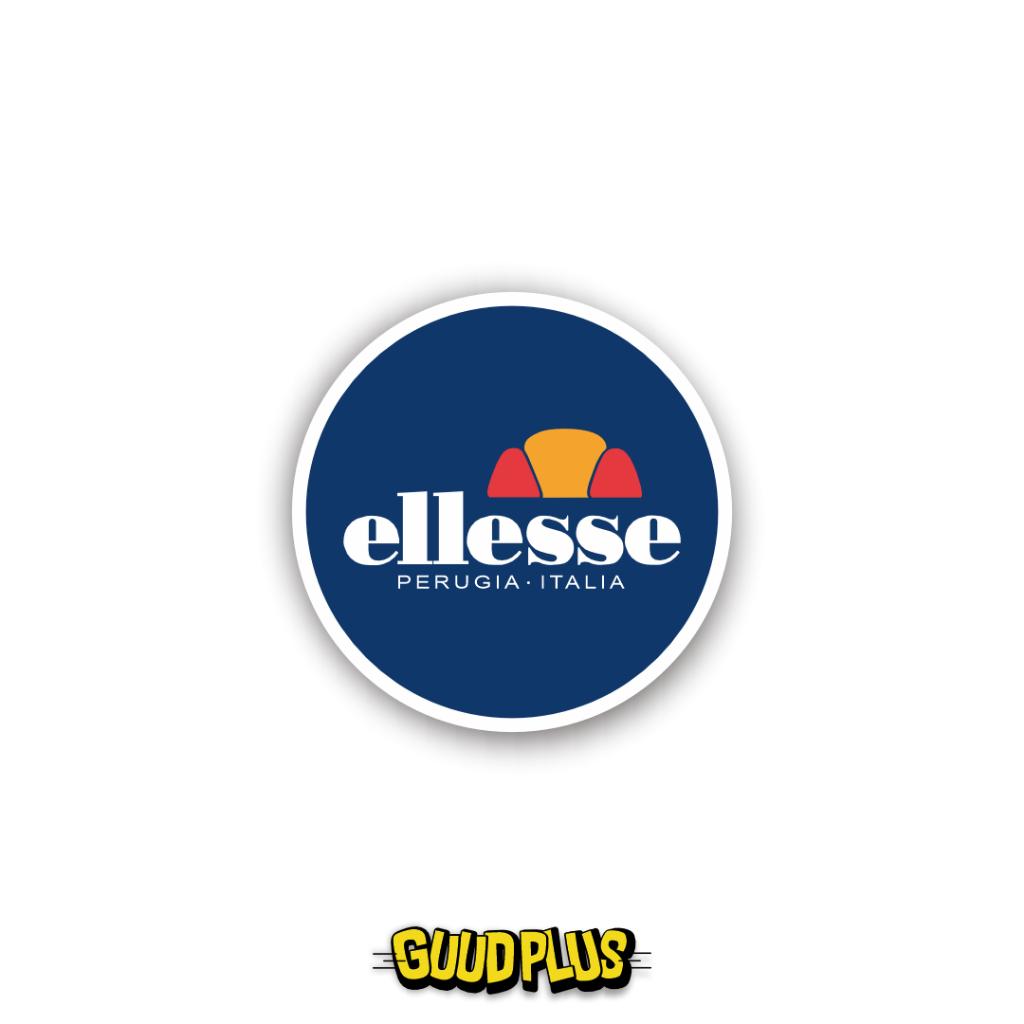 Stiker Sticker Brand Distro • Stiker Ellesse Italia