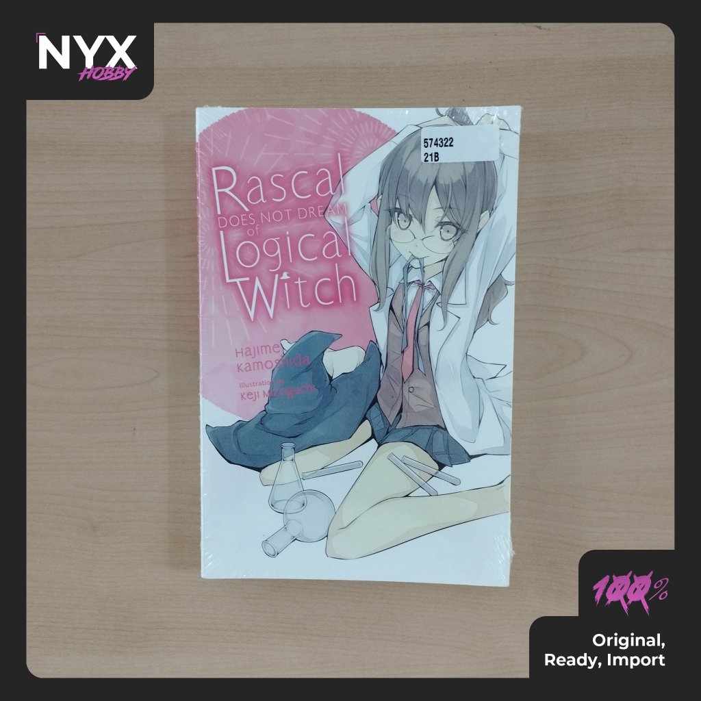 Rascal Does Not Dream of Logical Witch (Seishun Buta Yarou) Light Novel Yen On English Import