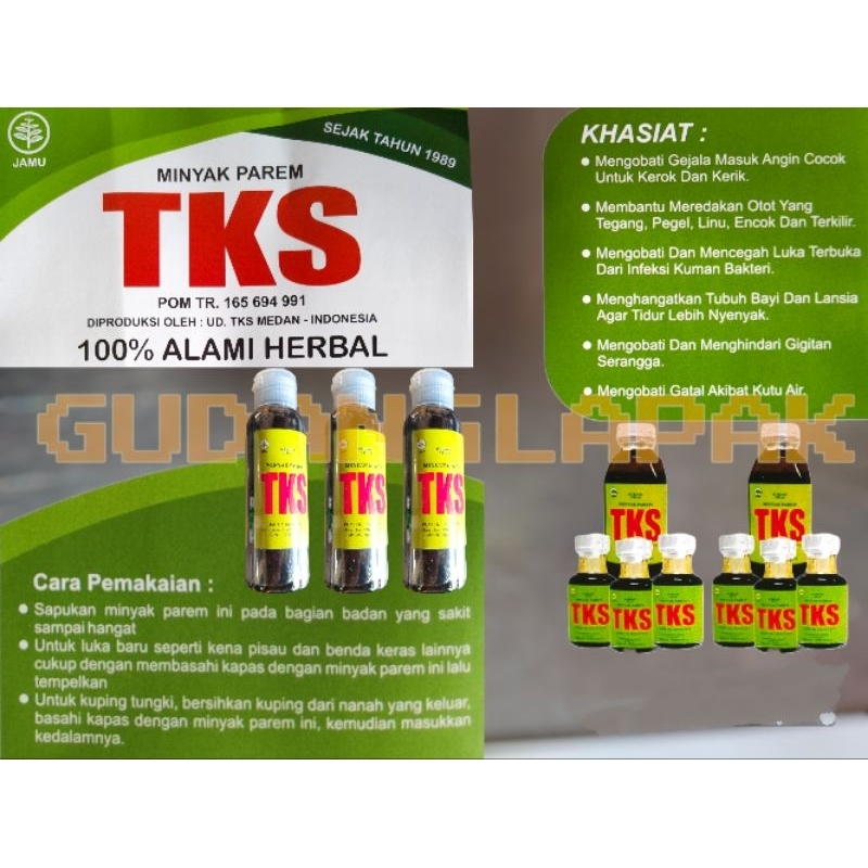 TKS //MINYAK PAREM // MINYAK KUSUK // MINYAK TKS// MINYAK SERBA GUNA//