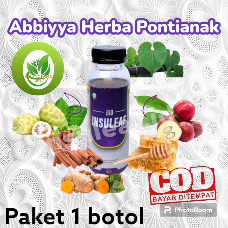 

BIO INSULEAF Original Diabetesi Bahan Herba Alami 250ml 1 Botol