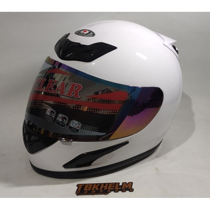 HELM FULLFACE JPN PUTIH ORIGINAL
