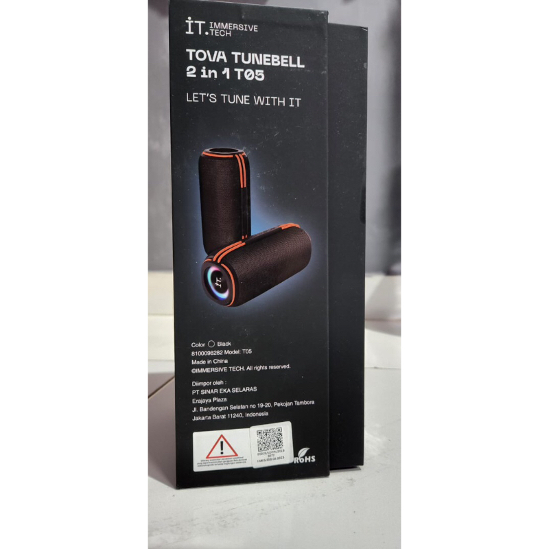 PORTABLE SPEAKER TOVA TUNEBELL 2 IN 1 T05