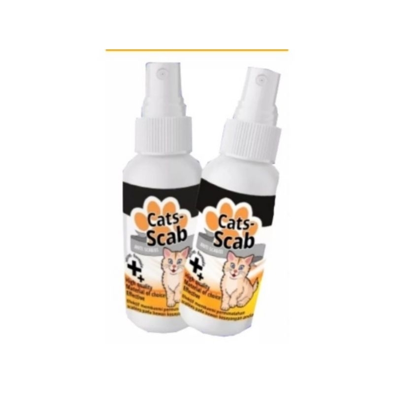 OBAT ANTI SCABIES KUCING CATS SCAB SEMPROT / OBAT SCABIES