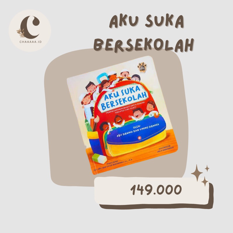 

BOARD BOOK AKU SUKA BERSEKOLAH BY HAUM PUBLISHING