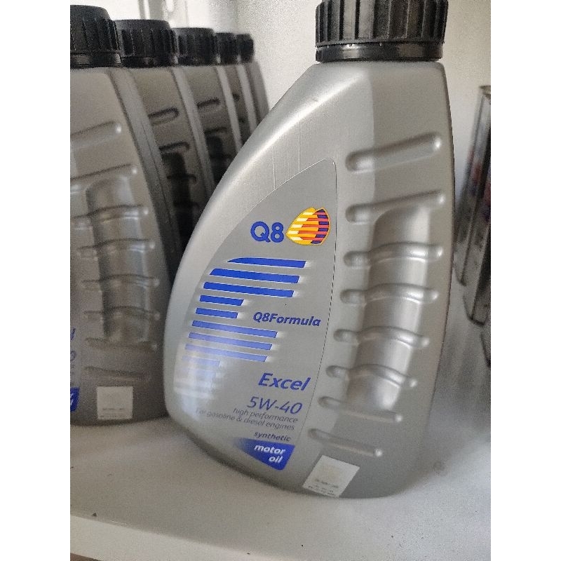Oli Mesin Q8 5W-40 Oli Mesin Bensin & Diesel Original Kualitas Terjamin